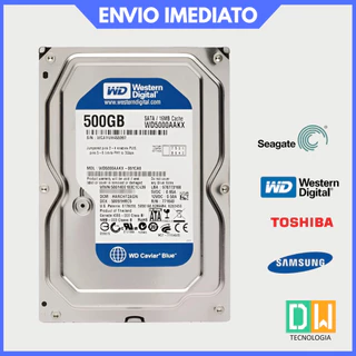 HD SATA 3,5" 250GB/500GB/1TB para Computador DVR CFTV Disco Rígido Interno Original com Garantia