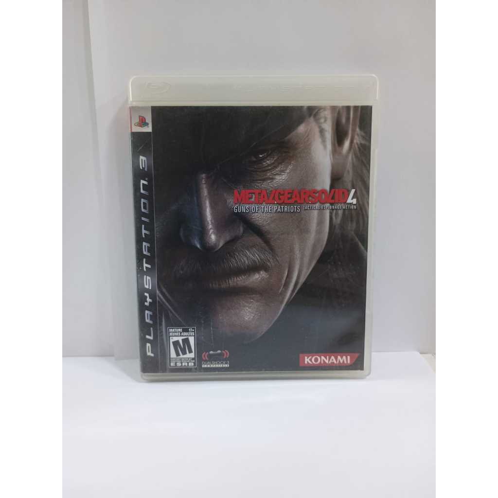 Metal gear solid 4 ps3 | Shopee Brasil