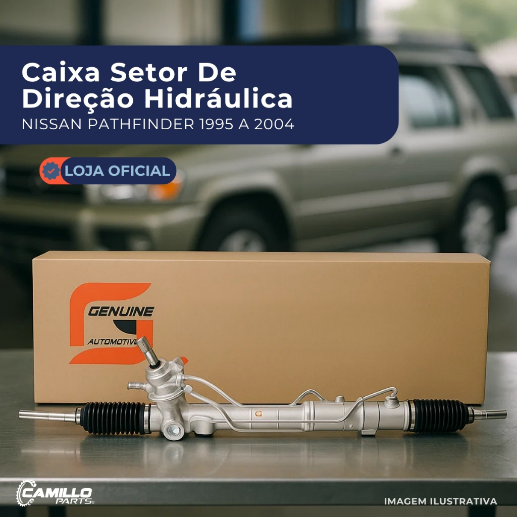 Setor De Direção Hidráulica Nissan Pathfinder 1995 A 2004 Completo ...