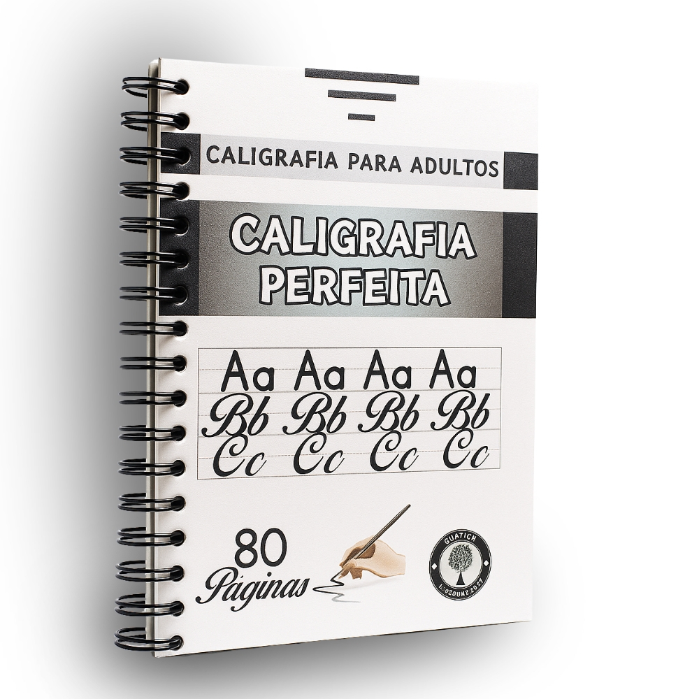 Caderno de Caligrafia para Adultos | Shopee Brasil