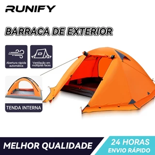 Barraca De Acampamento Automático Para Camping 2-3 Lugares Ventilacao 150*210*115cm Portátil A Prova D'agua Dois em Oferta na Shopee