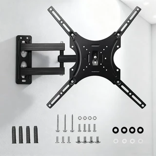 Suporte TV Monitor Articulado Giratório Metálico LED LCD 14-55 Polegadas Reforçado e Ajustável