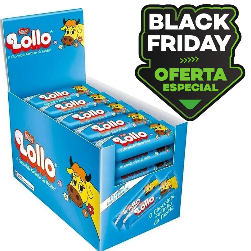 Chocolate Lollo Nestlé 28g Caixa 30 Unidades | Shopee Brasil