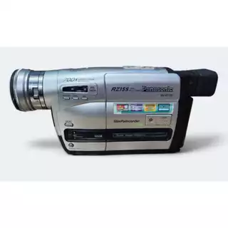 Câmera Filmadora Panasonic VHS-C NV_RZ155BR 700x Zoom Digital Para retirar pc