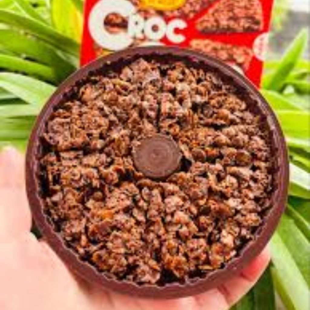 Croc Choco Chocolate com Flocos de Milho Nissin 44g | Shopee Brasil