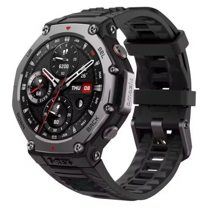 Relógio Amazfit T-Rex 3 – Robustez Militar + Bateria de Longa Duração