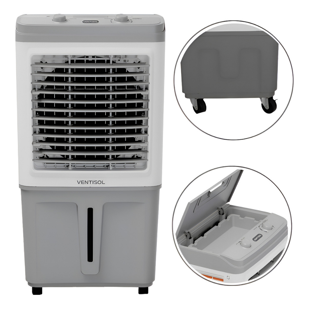 Climatizador De Ar Ventisol 60l 150w Clin 60 Pro ( Selecione a Voltagem 110v ou 220v )