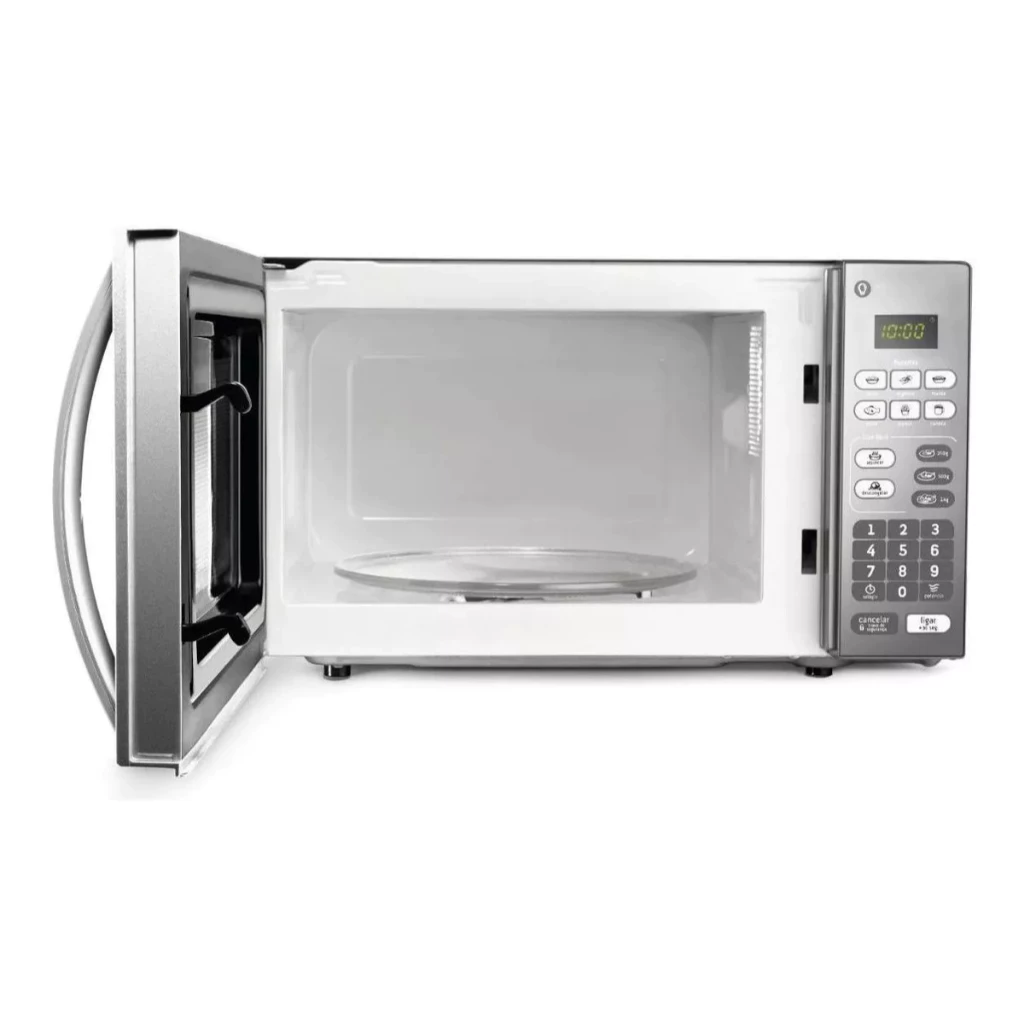 Micro ondas CM020BF 20 Litros Espelhado com Função Descongelar Cor Cinza e Inox Consul 110v