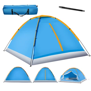 Barraca Camping Iglu 2/4 Pessoas 200*200*135cm Portátil A Prova D'Água Acampamento Camping Praia em Oferta na Shopee