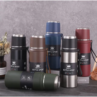 Garrafa térmica de 304 aço inoxidável 800ml para viagem, com isolamento a vácuo e tampa. (LL-4078)
