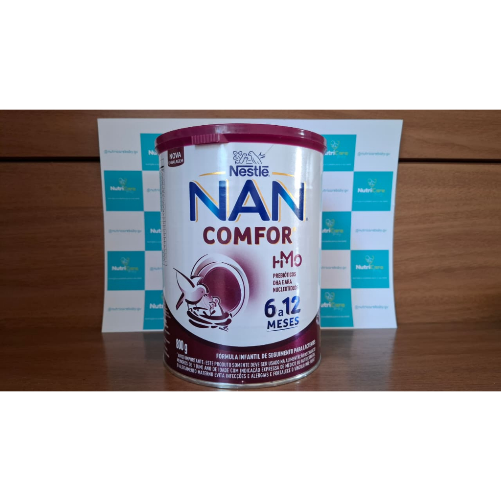 Fórmula Infantil Nan Comfor Hmo De 6 A 12 Meses 800g Shopee Brasil 
