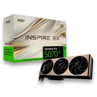 Placa De Vídeo RTX 5070 Ti 16gb Inspire 3x Oc Plus Msi