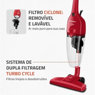 Aspirador de Pó Turbo Cycle Mondial 1500W 127V
