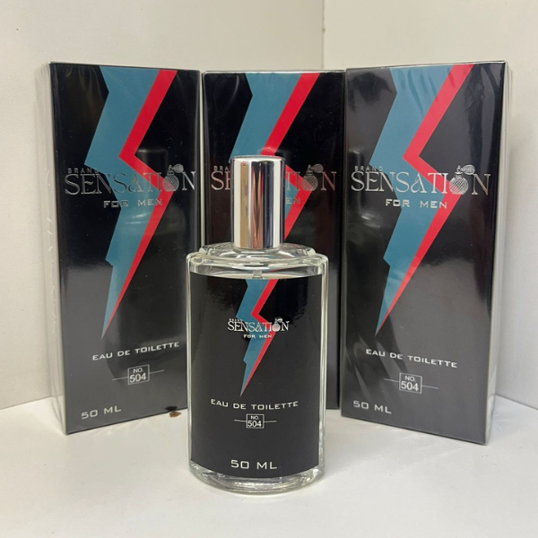 PERFUME A BASE DE ÓLEO- SENSATION- No°504- 50ml- EAU DE PARFUM