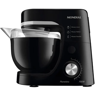 Batedeira Planetária Mondial 127V Preta em Oferta na Shopee