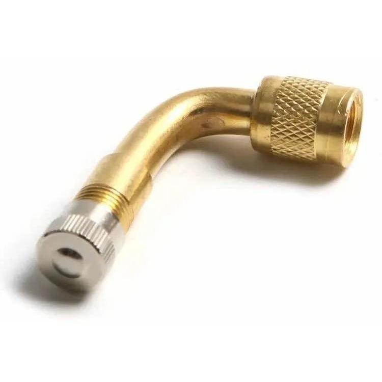 Extensor Válvula Bico Pneu 90 Graus Bike Moto Adaptador