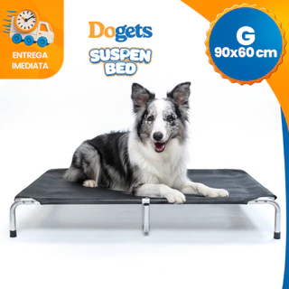 Cama Suspensa Elevada Pet Cachorro 90x60cm Tamanho G Dogets em Oferta na Shopee
