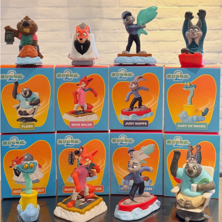 Bonecos Lacrados Zootopia 2 Mc Donald's 2025 | Shopee Brasil
