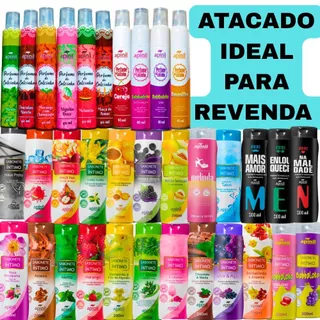 Kit 10 Perfumes de Calcinha e10 Sabonetes Intimos Apinil Para Revenda no Atacado Fragrãcias Unicas em Oferta na Shopee