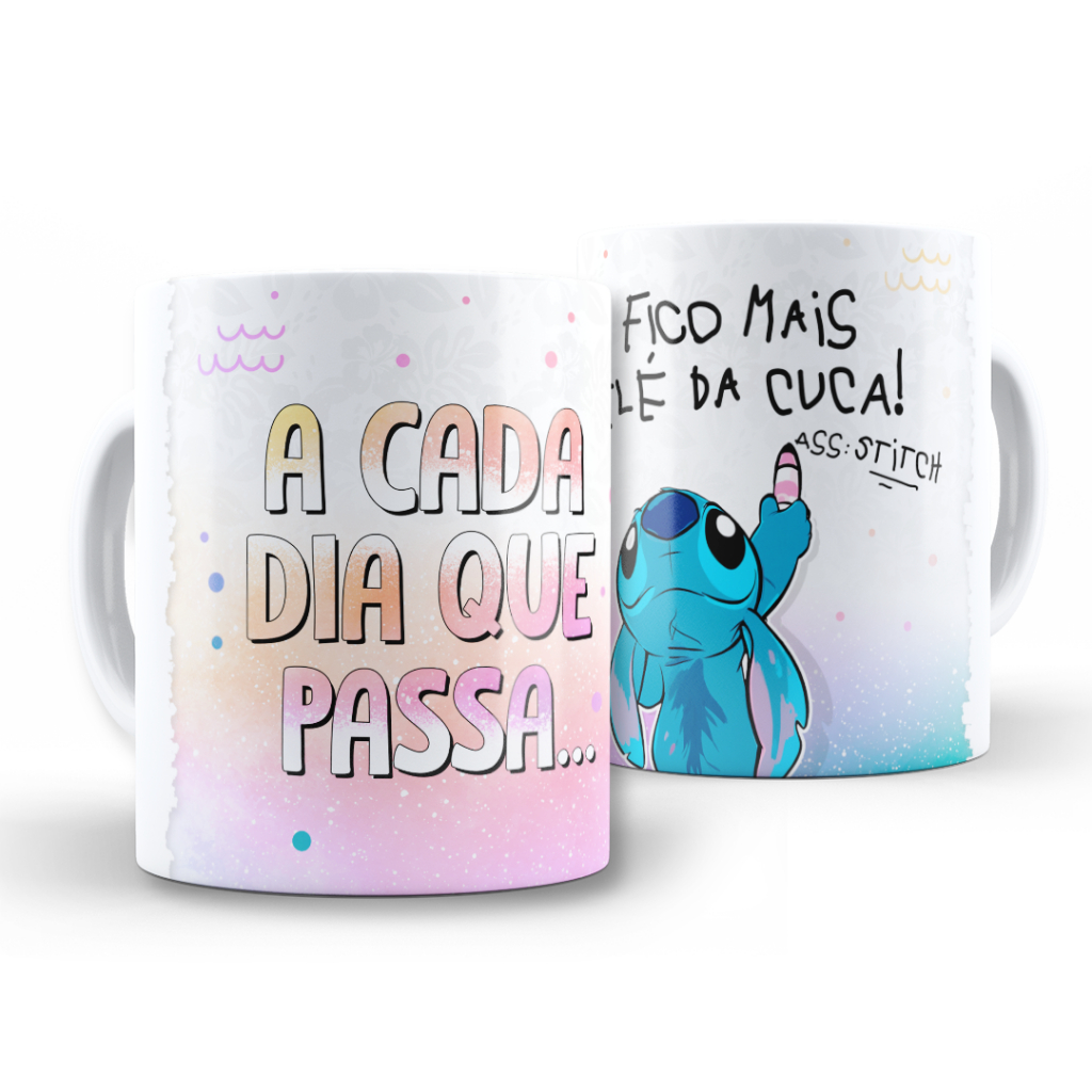 Caneca A Cada Dia Que Passa, Fico Mais Lele Personalizada | Presente ...