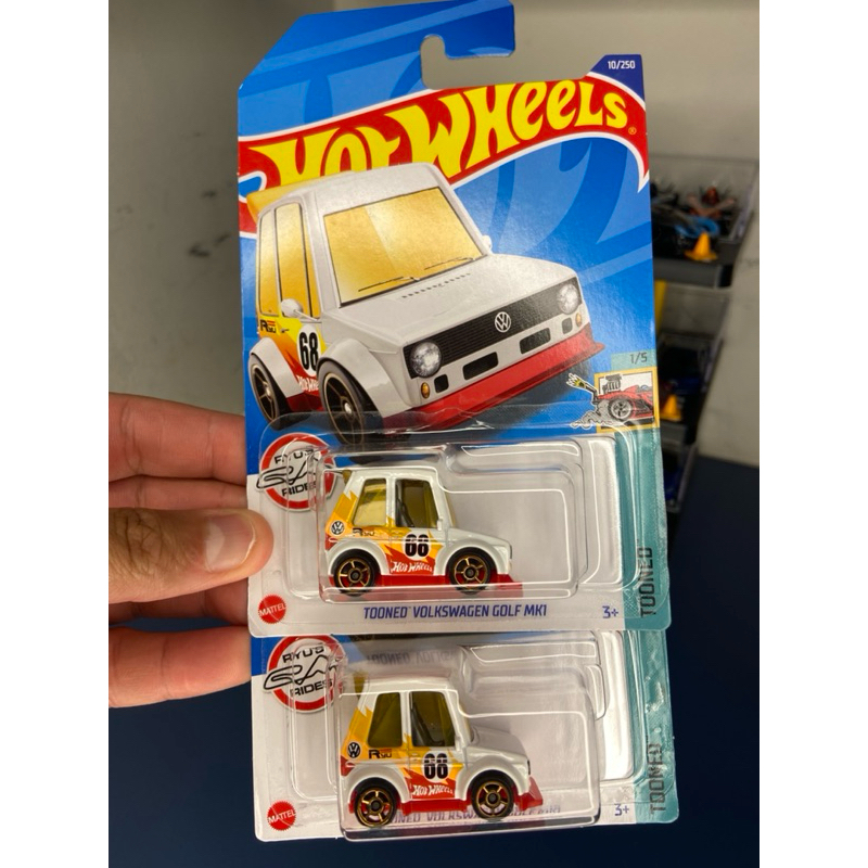 TOONED VOLKSWAGEN GOLF MK1 - RYU’S RIDES (RARIDADE) - HOT WHEELS SERIE ...
