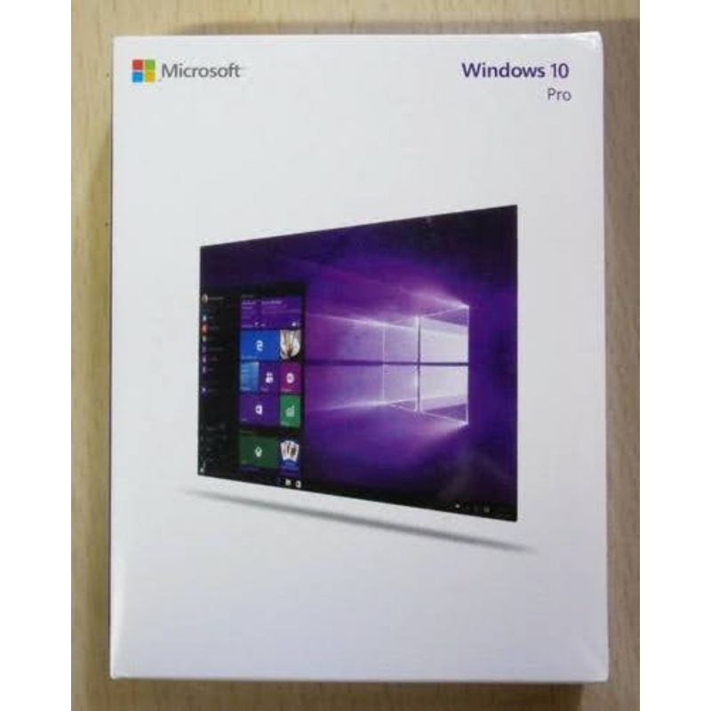 Windows 10 Professional Full Fpp 32/64 Bits Box Lacrado Com Pendrive ...