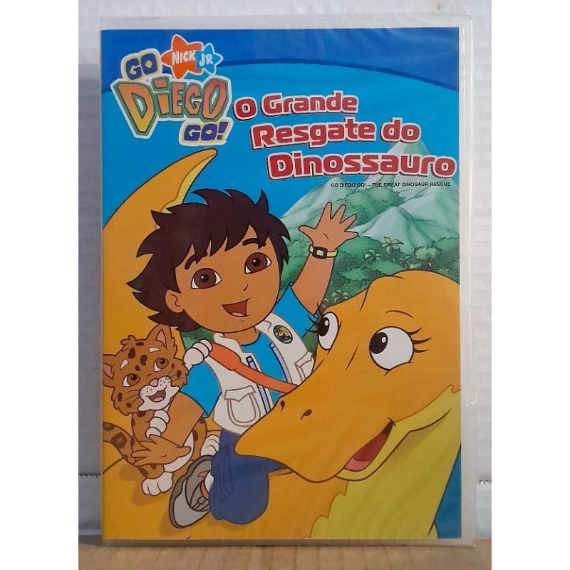 Dvd Go Diego Go! - O Grande Resgate do Dinossauro (Raro) (Novo