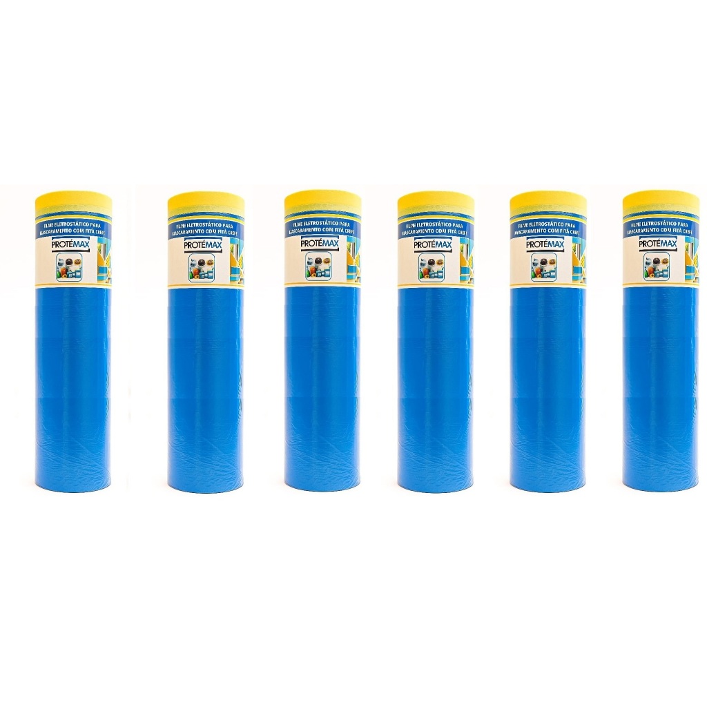 Kit Lona Plastico Filme Mascaramento Protecao Pintura Reformas Varias Medidas