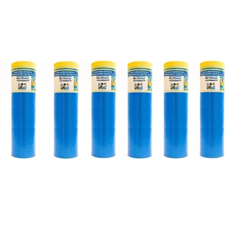 Kit Lona Plastico Filme Mascaramento Protecao Pintura Reformas Varias Medidas