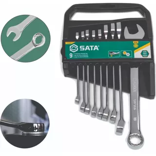 Jogo De Chaves Combinadas 9 Peças 8 A 19mm Sata St09020g em Oferta na Shopee