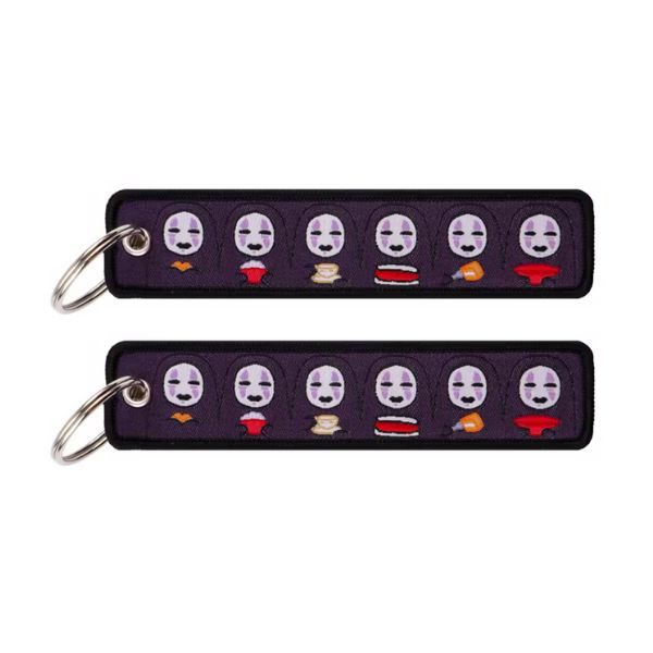 Chaveiro Bordado - No face kawaii anime kaonashi studio ghibli chihiro ...
