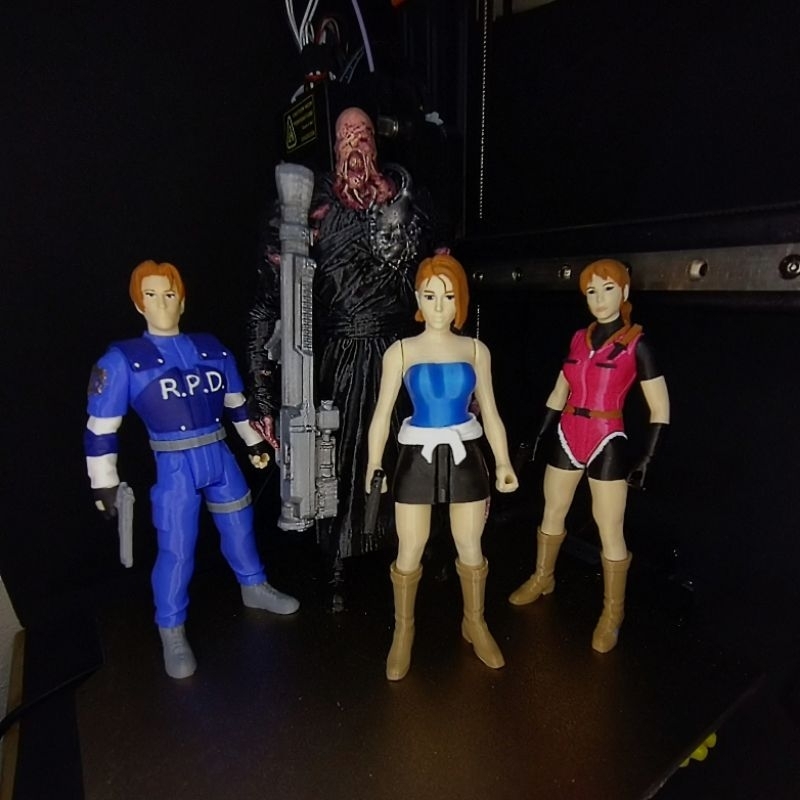 Boneco Articulado Resident Evil