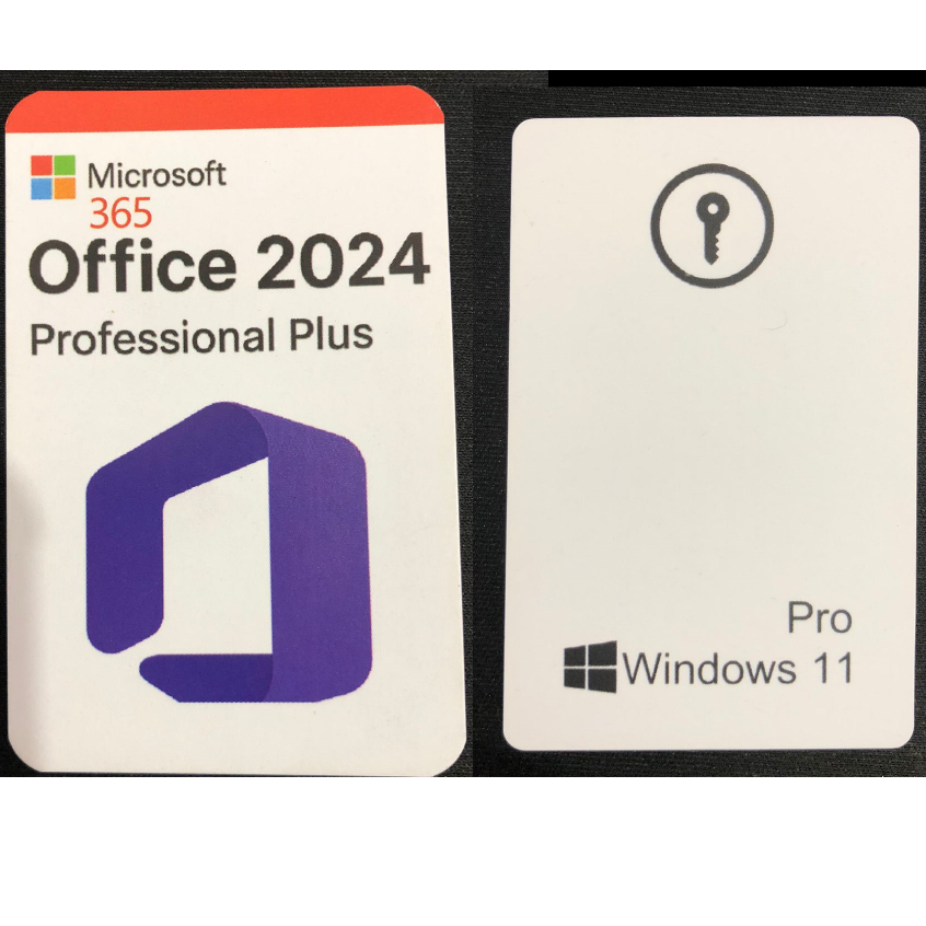 Kit Windows 11 e Office 2024 Profissional Plus Entrega Física