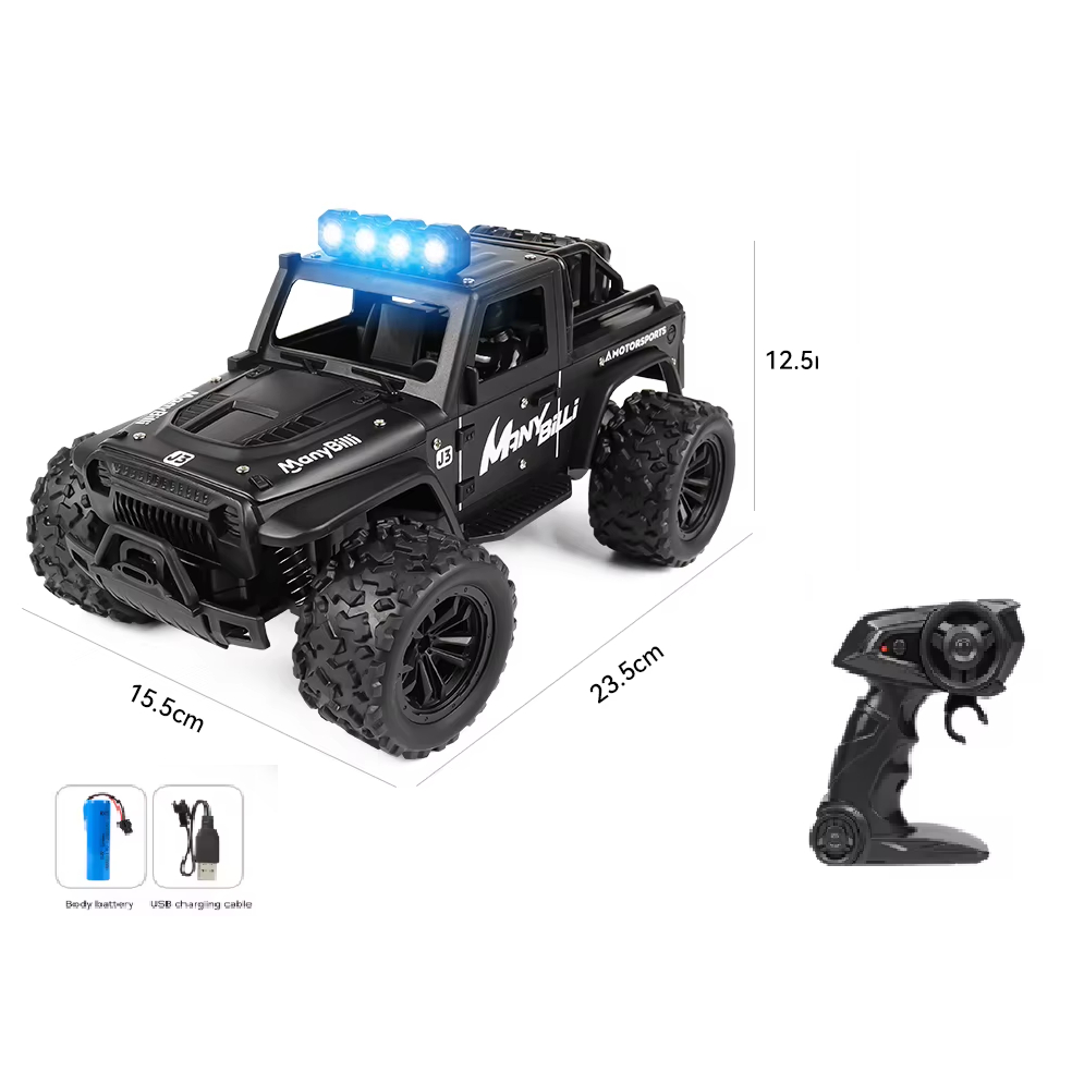 Carrinho Controle Remoto 1: 16 Off-Road Conquer, Gantry, Beast