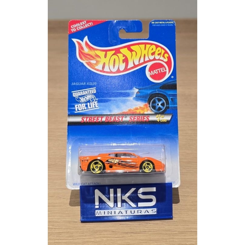 Hot Wheels Jaguar XJ220 Laranja | Shopee Brasil