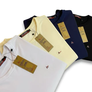 Camisa Masculina Algodão 40.1 Qualidade