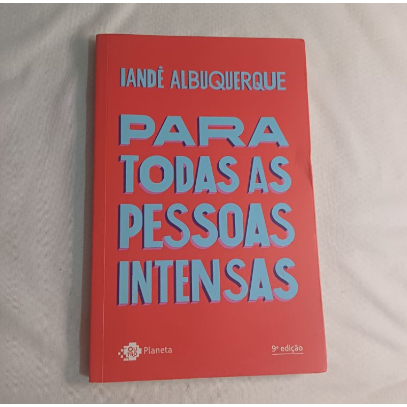 Livro Para todas as pessoas intensas | Shopee Brasil