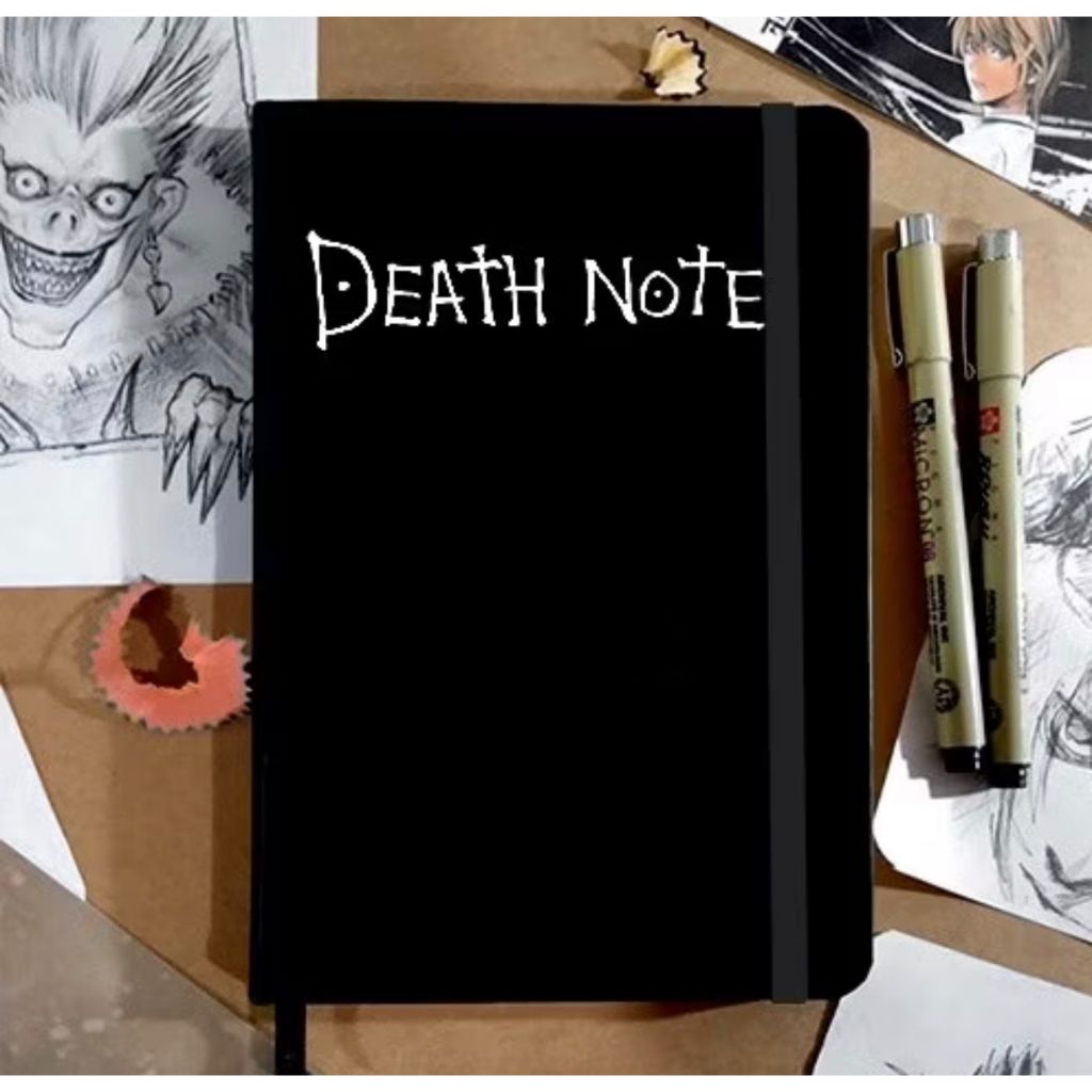 Caderno DEATH NOTE Sketchbook ou de anotações GRANDE 21x14cm - A5 ...