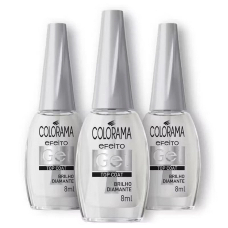 Esmalte Top Coat Colorama 9ml | Shopee Brasil