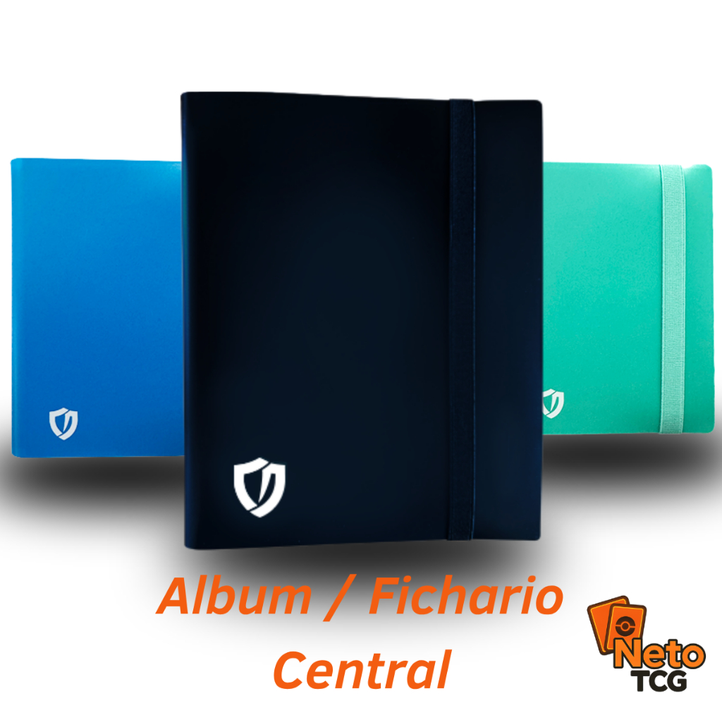 Fichário Central / Binder /Álbum Pasta para Pokemon Magic