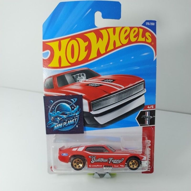 Hot Wheels '71 Mustang Funny Car - Édition 2025 - Série Blue Card - Modèle 1/64 - Occasion