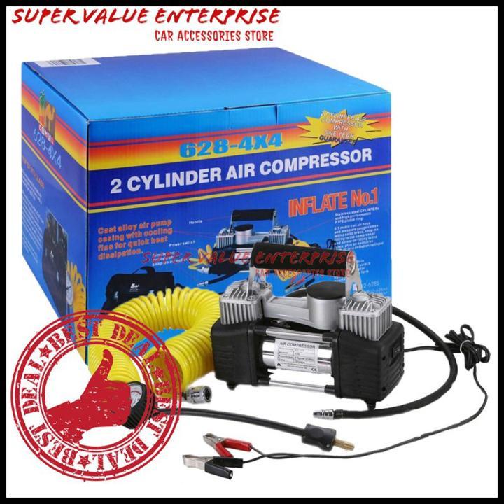 628-4X4 2 Cylinder Air Compressor Kit | Shopee Brasil