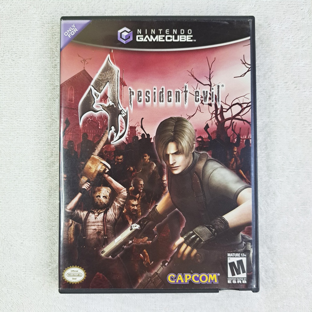 Resident Evil 4 Original Completo Nintendo Gamecube | Shopee Brasil