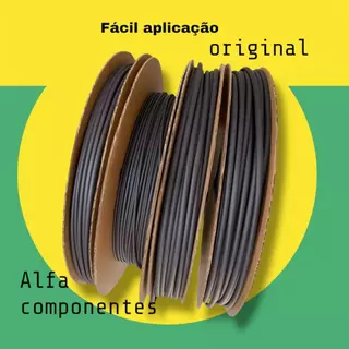 kit Espaguete tubo termo retrátil,2 metros de cada medida,*1,5mm *2,5mm *3,0mm *4,5mm *6,0mm *7,5mm *9,5mm*