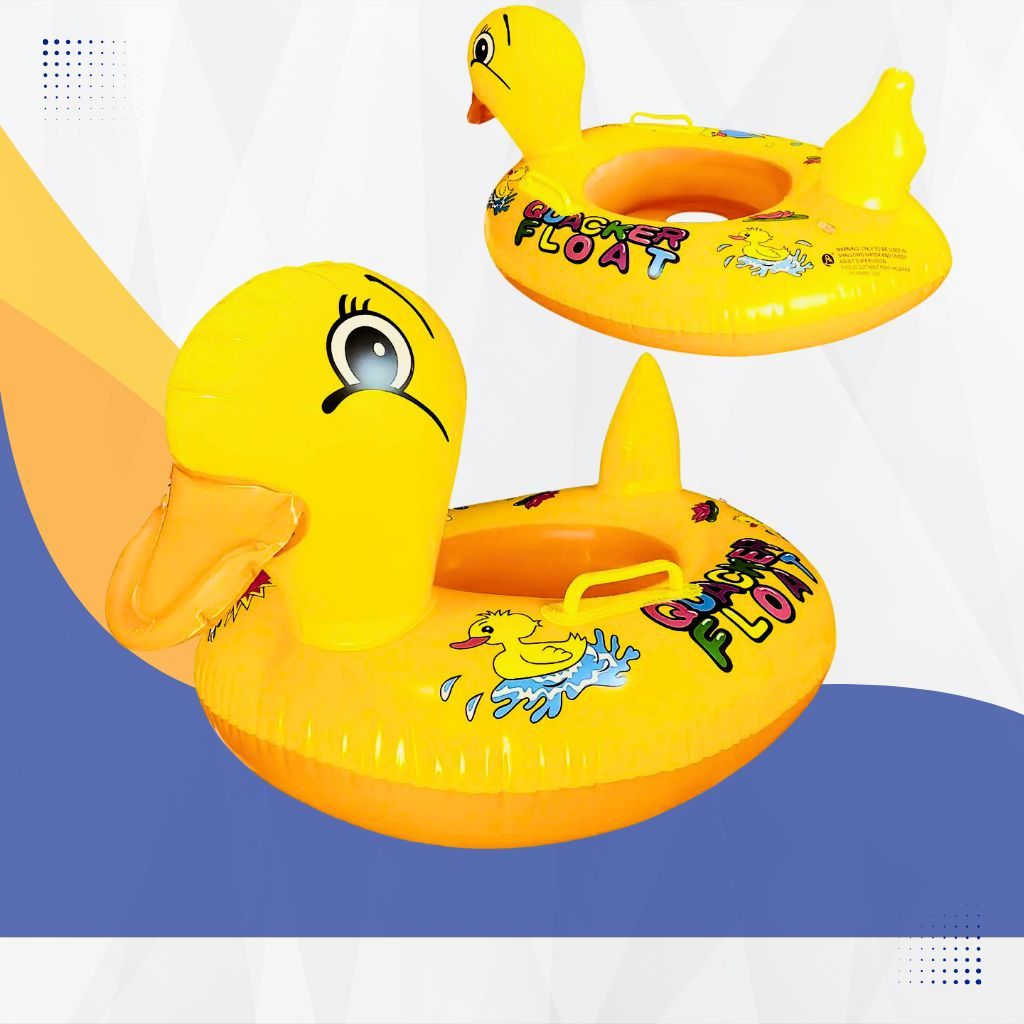 Boia Inflavel Infantil Para Piscina Crianças de 3 a 5 Anos Pato ...