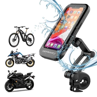 Suporte Celular Para Moto/ Bicicleta Prova D'agua Universal Rotação de 360°