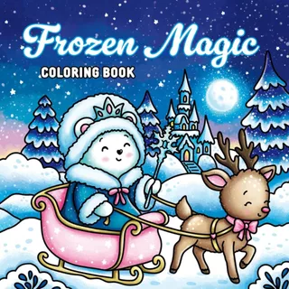 Frozen Magic 41 Desenhos para colorir FOLHAS SOLTAS + Acetato NÃO VAI ENCADERNADO em Oferta na Shopee