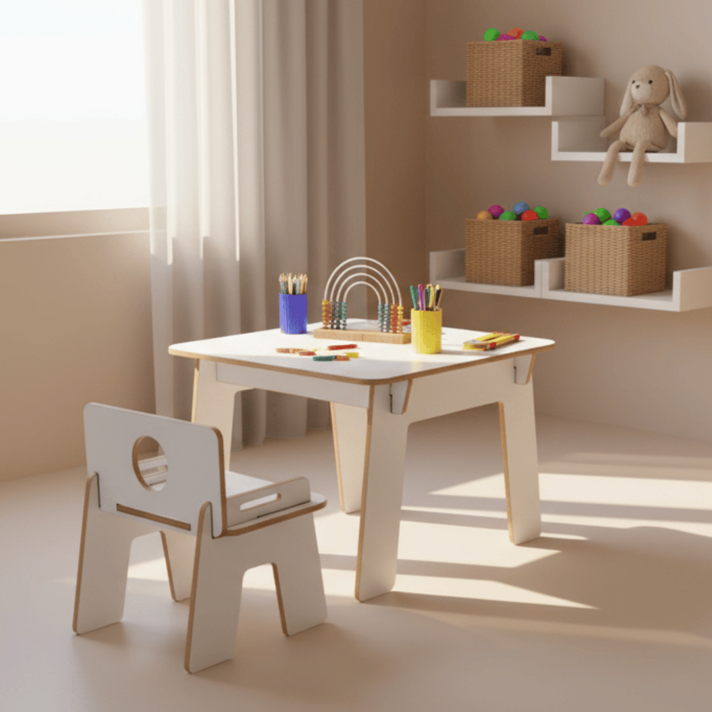 Mesa Infantil MDF para Criança Atividades Desenho Estudo | Shopee Brasil
