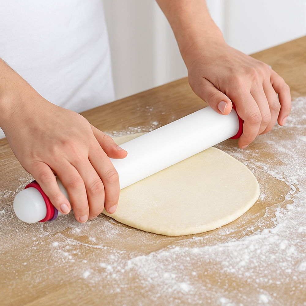 Rolo Para Massa Ajustável Nivelador Profissional Régua Abrir