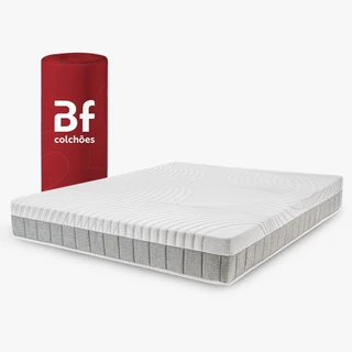 Colchão Casal Ortopédico BF Antistress a Vácuo  138x188cm BF Colchões